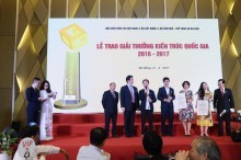 Giảng viên Trường ĐHXD đạt Giải thưởng Kiến trúc Quốc gia 2016-2017