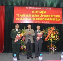 Lễ kỷ niệm 71 năm ngày thành lập Quân đội nhân dân Việt Nam và 26 năm ngày hội Quốc phòng toàn dân