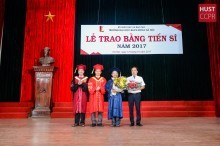 Tân Tiến sỹ Phạm Văn Tòng đạt giải thưởng luận án tiến sĩ xuất sắc nhất năm 2017