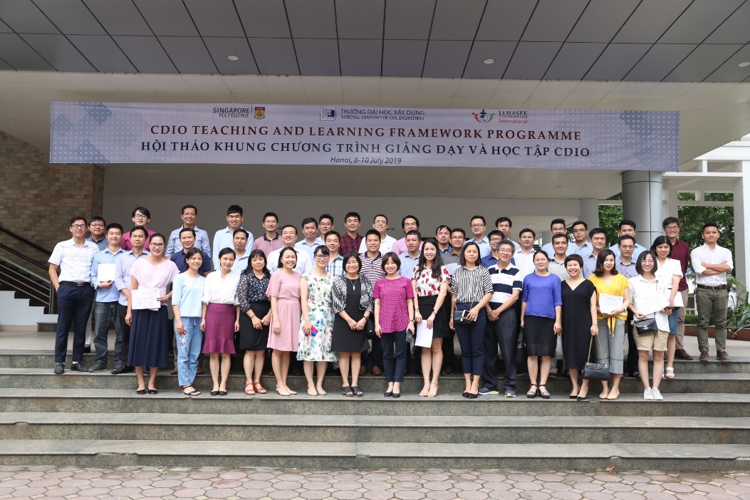Giai đoạn 1 Dự án Hợp tác hỗ trợ triển khai Khung giảng dạy và học tập CDIO với Singapore Polytechnic