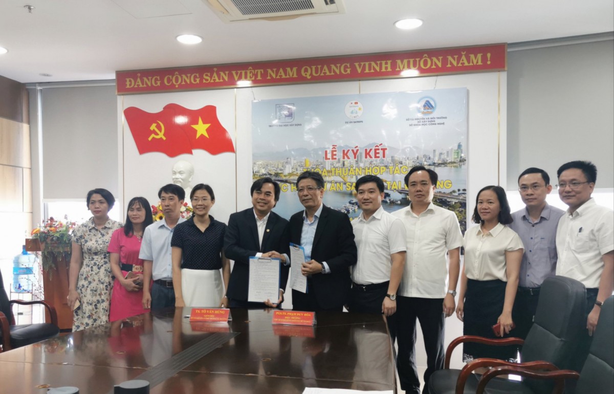 Lễ ký kết thoả thuận hợp tác thực hiện dự án SATREPS tại Đà Nẵng