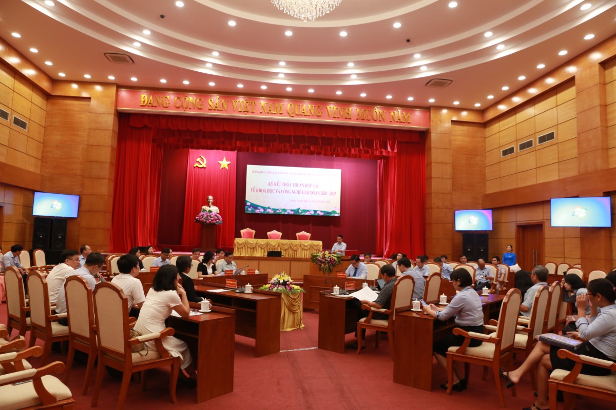 Trường Đại học Xây dựng, Sở Khoa học - Công nghệ tỉnh Quảng Ninh và Học viện Nông nghiệp Việt Nam ký kết thỏa thuận hợp tác về khoa học công nghệ