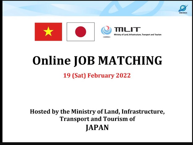 Ngày hội việc làm trực tuyến cùng các Công ty Xây dựng Nhật Bản (JOB Matching 2022) dành cho sinh viên khối ngành Kỹ thuật