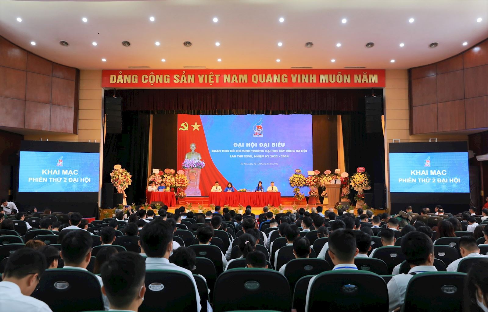 Đại hội Đại biểu Đoàn TNCS Hồ Chí Minh Trường Đại học Xây dựng Hà Nội – Khóa XXVII, Nhiệm kỳ 2022-2024