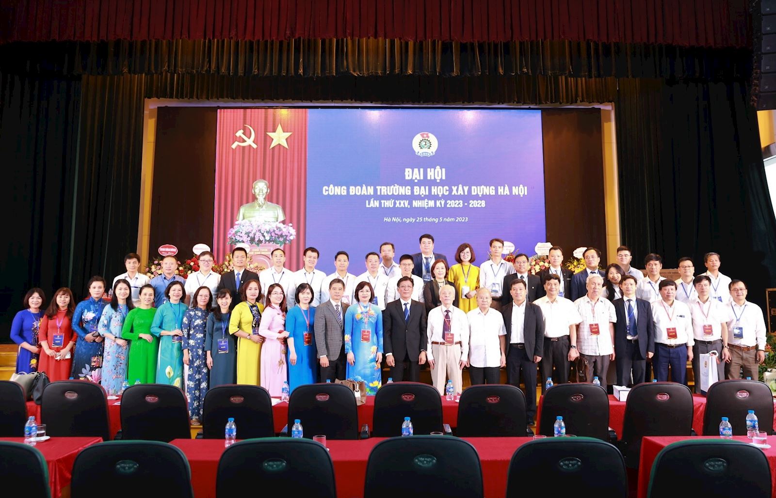Đại hội Công đoàn Trường Đại học Xây dựng Hà Nội lần thứ XXV, Nhiệm kỳ 2023-2028