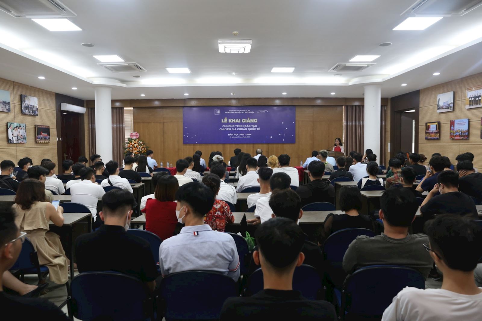 Khai giảng Khóa I chương trình đào tạo chuyên gia chuẩn quốc tế - Viện Công nghệ cao Việt Nhật