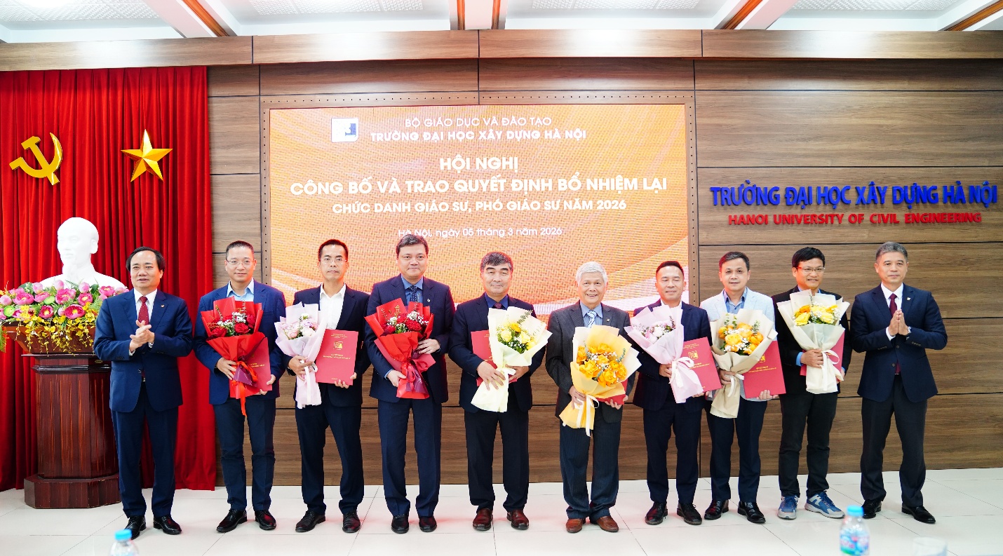 Lễ Công bố và trao Quyết định bổ nhiệm lại chức danh Giáo sư, Phó Giáo sư năm 2026