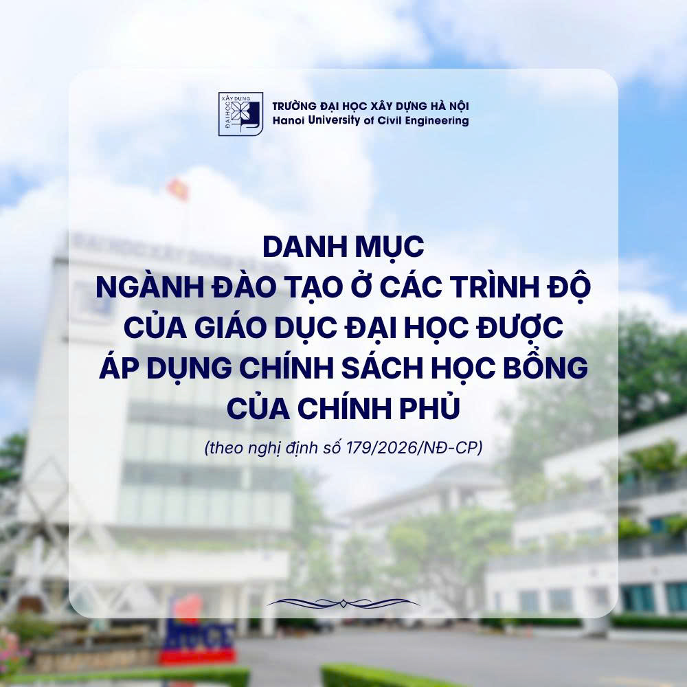 [CƠ HỘI VÀNG] CHÍNH SÁCH HỌC BỔNG STEM KHỦNG CỦA CHÍNH PHỦ: HUCE CHIẾM ƯU THẾ VỚI 31 NGÀNH ĐƯỢC HỖ TRỢ!